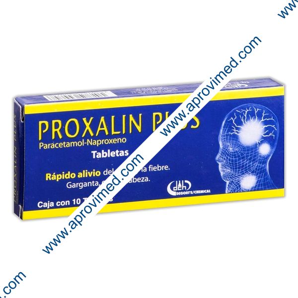 PROXALIN PLUS c/10 TABS. 300/250 MG.