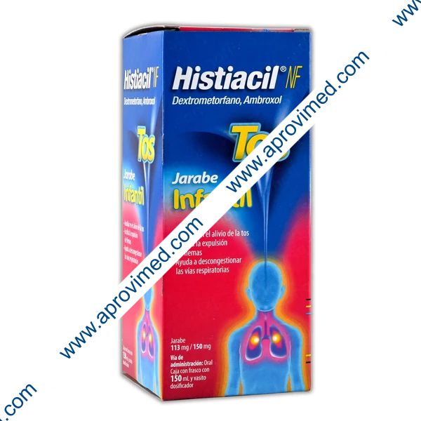 HISTIACIL NF JARABE Infantil Fco. 150 ML. 113-150 MG/100 ML.