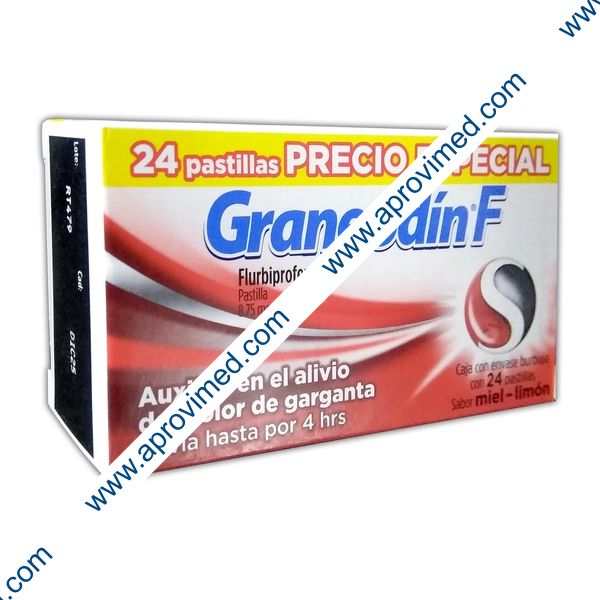 GRANEODÍN F c/24 PASTILLAS Sab. Miel-Limón 8.75 MG