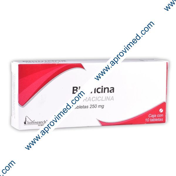BIOTRICINA c/10 TABS. 250 MG.
