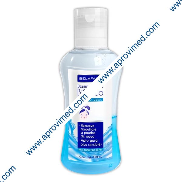 BELAFACE DESMAQUILLANTE BIFÁSICO Fco. c/120 ML.