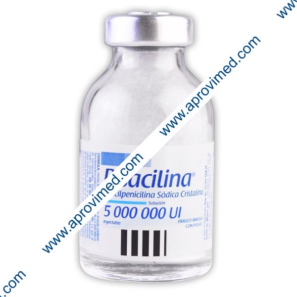 PISACILINA Sol. Iny. c/1 FCO. AMP. 5´000,000 UI/5 ML.