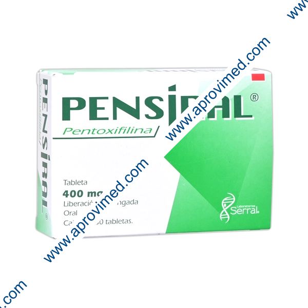 PENSIRAL c/30 TABS. L.P. 400 MG.