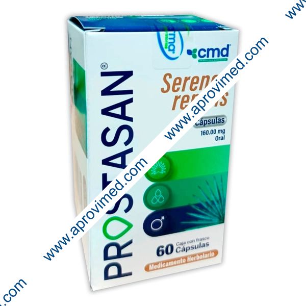 PROSTASAN Caja/Frasco c/60 CAPS. 160 MG.