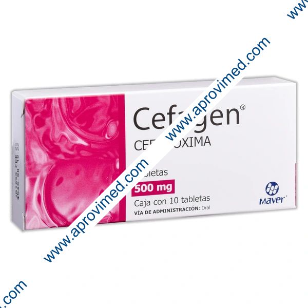 CEFAGEN c/10 TABS. 500 MG.