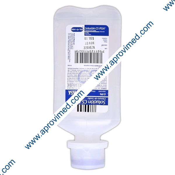 SOLUCION CS (Pisa) Sol. Iny. al 0.9% Frasco  100 ML.