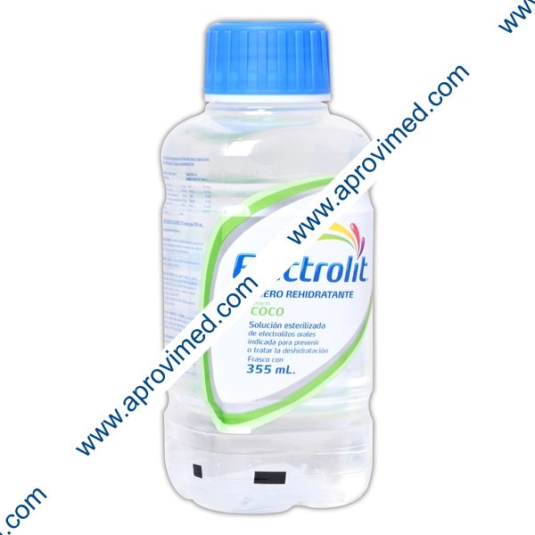 ELECTROLIT Electrolitos Orales SOL. SAB. COCO  355 ML.