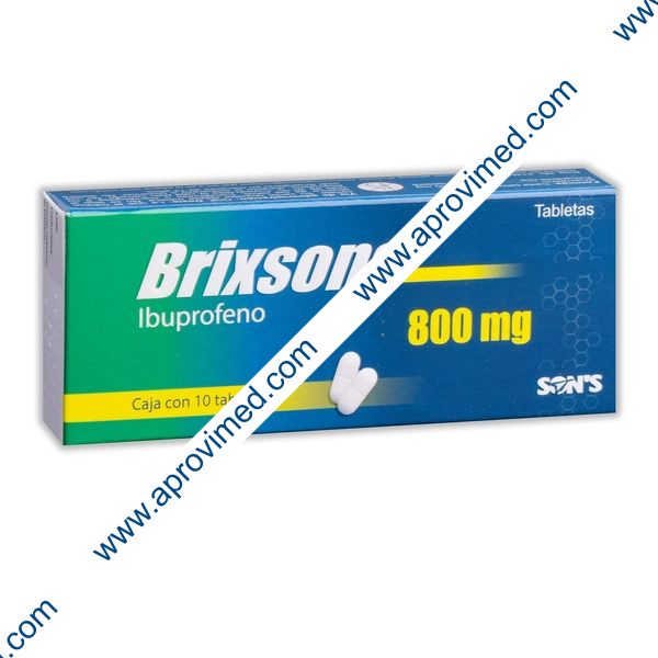 BRIXSONS c/10 TABS. 800 MG.