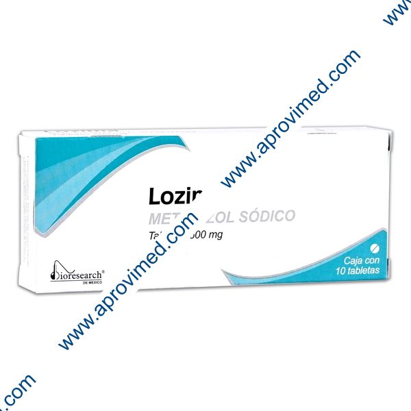 LOZIMA c/10 TABS. 500 MG.
