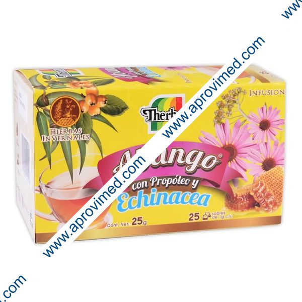 ABANGO c/PROPOLEO y ECHINACEA p/Infusión c/25 SOBS. 1 G.
