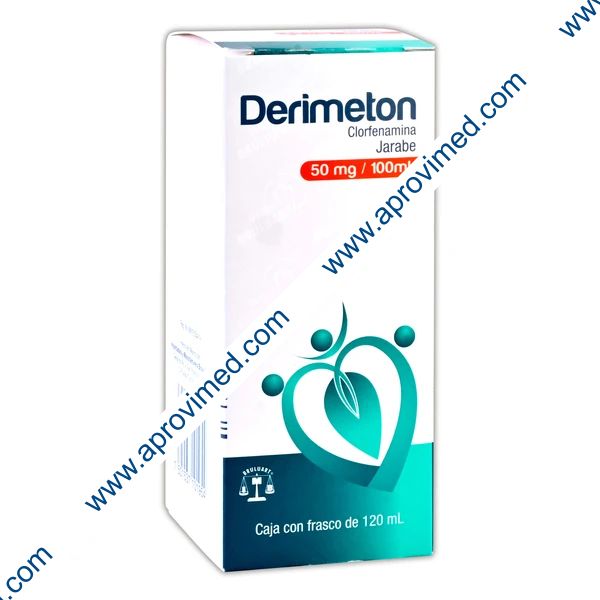 DERIMETON JARABE Fco. 120 ML. 50 MG/100 ML.
