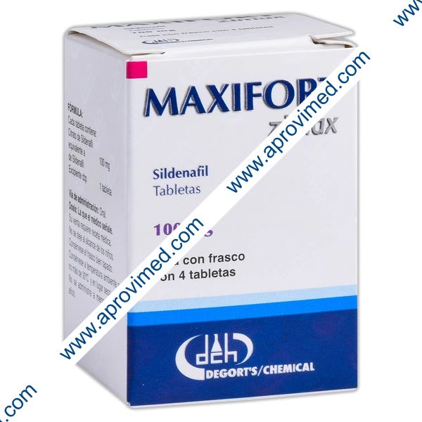 MAXIFORT Zimax c/ 4 TABS. 100 MG.