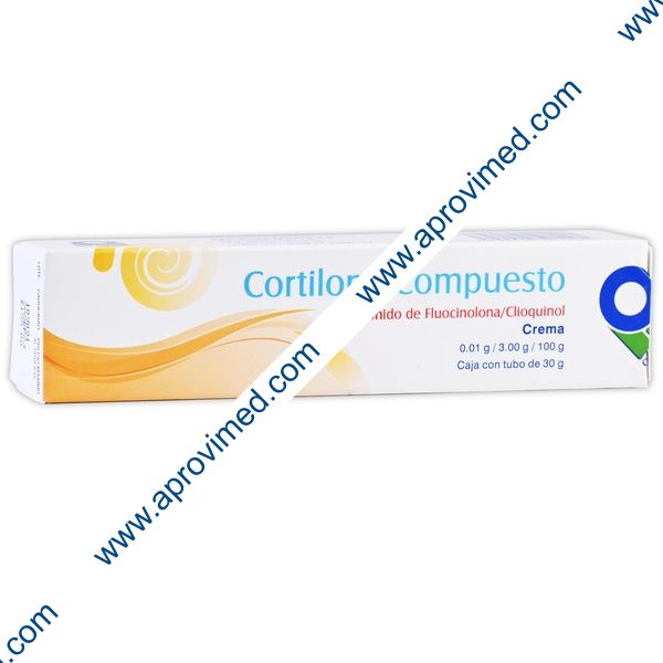 CORTILONA Compuesto CREMA Tubo c/30 G. 0.01-3.0 G/100 G.