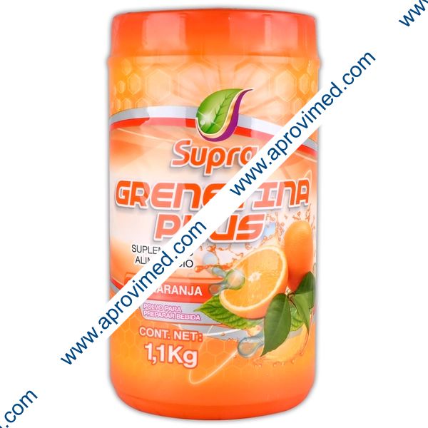 GRENETINA PLUS c/NARANJA (Supra) POLVO Bote c/1.1 KG.