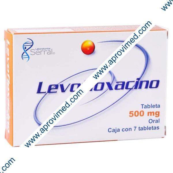 LEVOFLOXACINO (Serral) c/7 TABS. 500 MG.