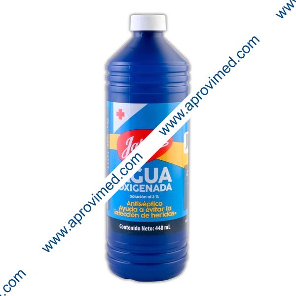 AGUA OXIGENADA (Jaloma) SOLUCION al 3% Fco. 448 ML.