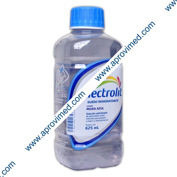 ELECTROLIT Electrolitos Orales SOL. SAB. MORA AZUL  625 ML.