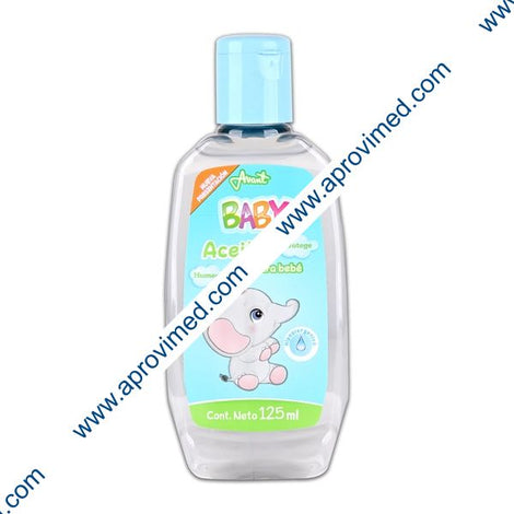 ACEITE PARA BEBE "Baby Azul" Fco. 125 ML.