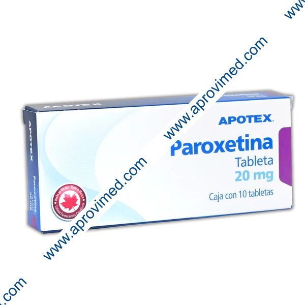 PAROXETINA (Apotex) c/10 TABS. 20 MG.