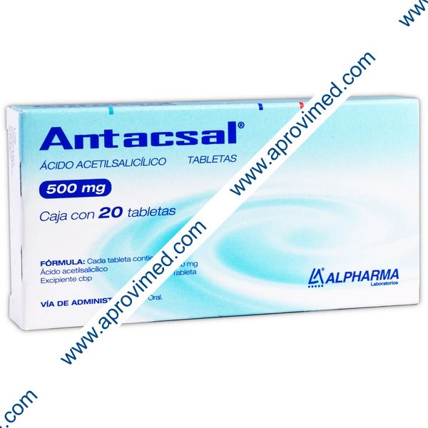 ANTACSAL c/20 TABS. 500 MG.