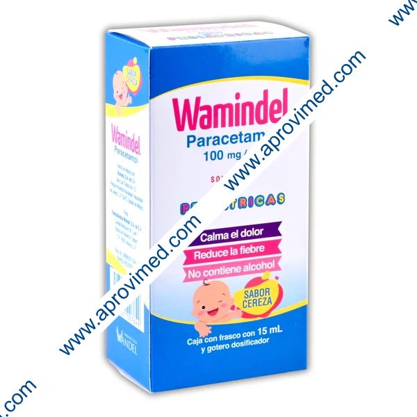 WAMINDEL SOL. GOTAS Pediátricas Fco. 15 ML. 100 MG/1 ML.
