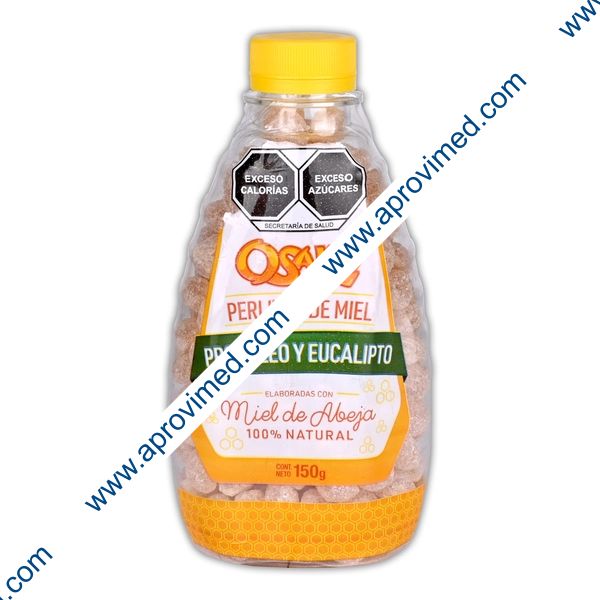 OSAKO PERLITAS de MIEL c/Propoleo y Eucalipto 150 G.