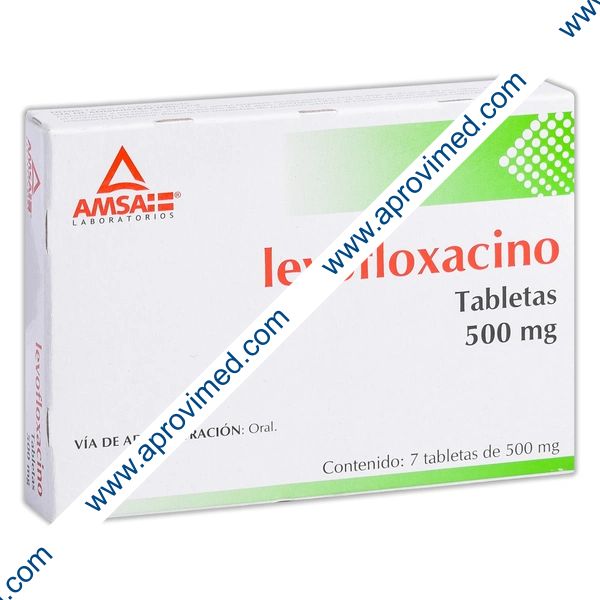 LEVOFLOXACINO (Amsa) c/7 TABS. 500 MG.