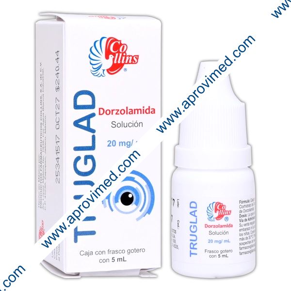 TRUGLAD SOL. OFTÁLMICA Fco. Gotero 5 ML. 20 MG/1 ML.