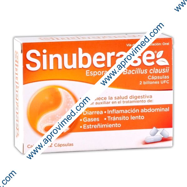 SINUBERASE c/12 CAPS. 2 BILLONES UFC.