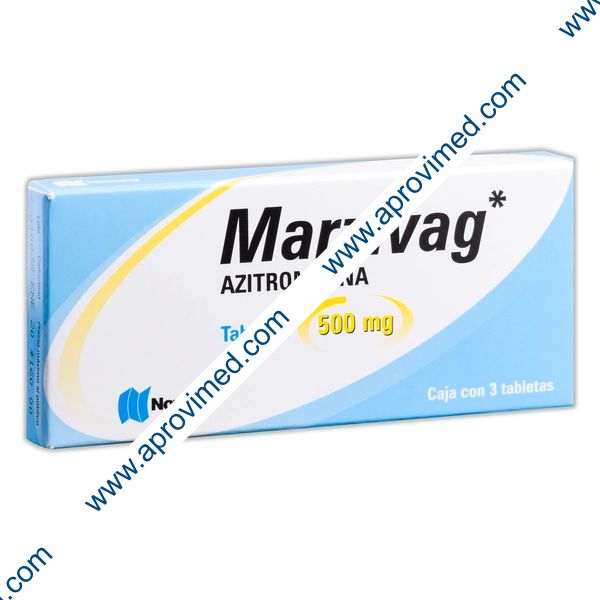 MARZIVAG c/3 TABS. 500 MG.