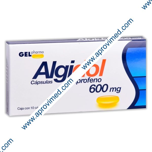 ALGIDOL c/10 CAPS. 600 MG.