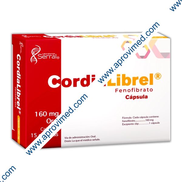CORDIALIBREL c/15 CAPS. 160 MG.