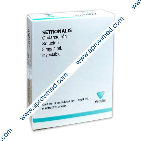 SETRONALIS Sol. Iny. c/3 AMPTAS. 8 MG/4 ML.