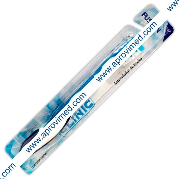 CEPILLO DENTAL (Clinic) ADULTO FUSION Blister c/1 Pza.