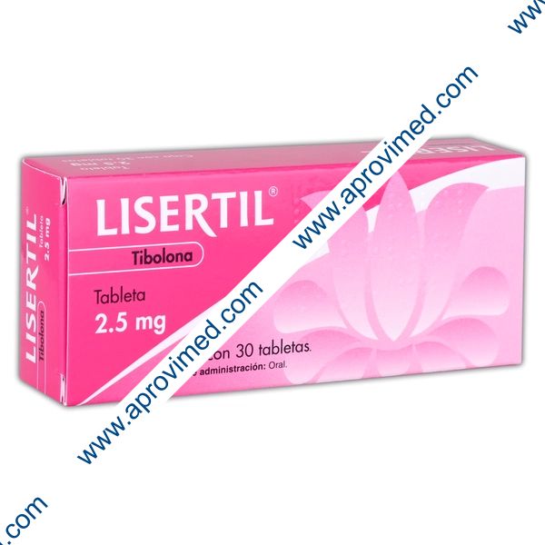 LISERTIL c/30 TABS. 2.5 MG.