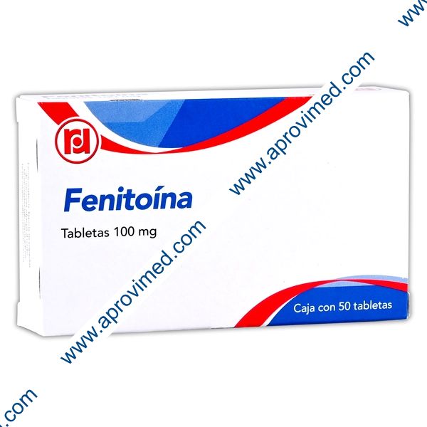 FENITOÍNA (Randall) c/50 TABS. 100 MG.