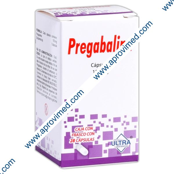 PREGABALINA (Ultra) c/28 TABS. 150 MG.