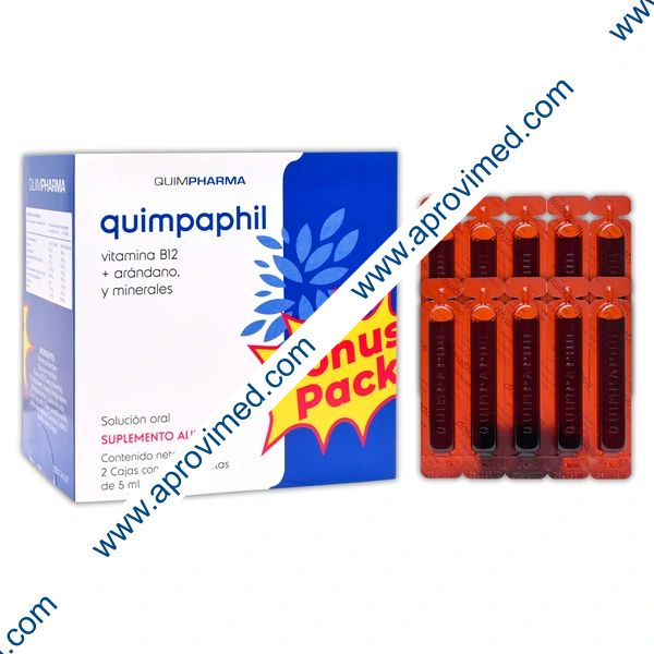 QUIMPAPHIL SOL. ORAL c/2x10 AMPTAS. 5 ML. (Bonus Pack)