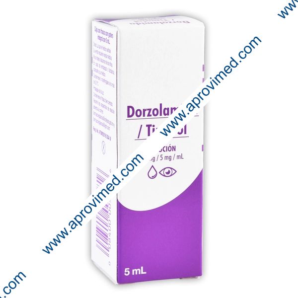 DORZOLAMIDA/TIMOLOL (Grin) Sol. Oft. Fco. Gotero 5 ML. 20-5 MG/1 ML.
