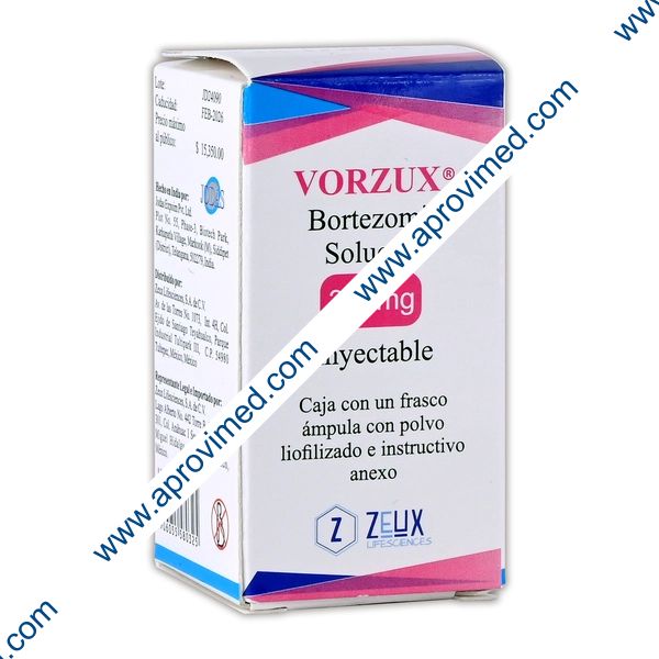 VORZUX Sol. Iny. c/1 FCO. AMP. 3.50 MG.