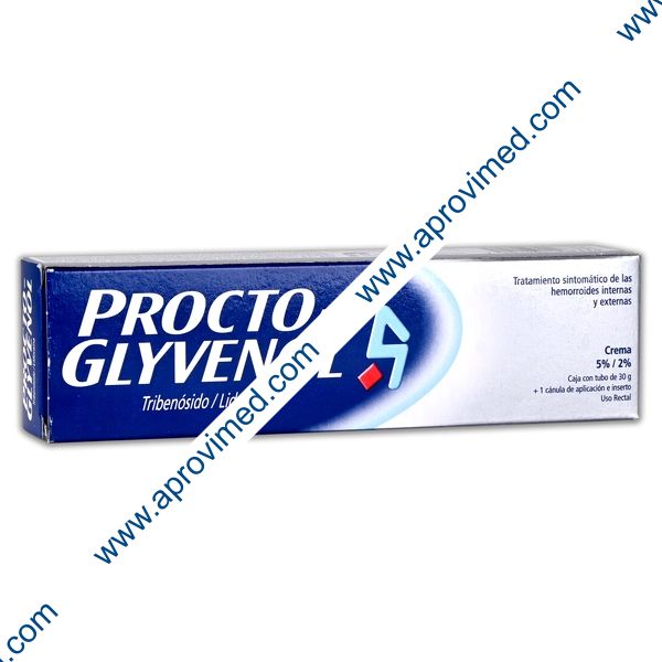 PROCTO-GLYVENOL CREMA RECTAL 5-2% Tubo c/30 G.