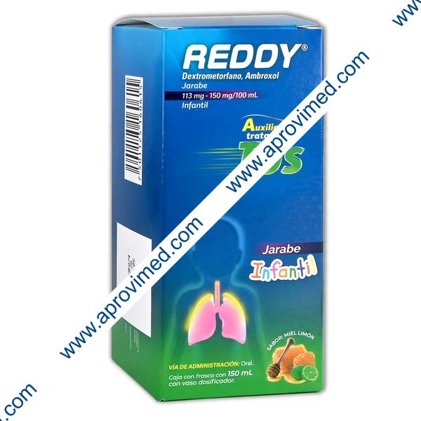 REDDY JARABE Infantil Fco. 150 ML. 113-150 MG/100 ML.