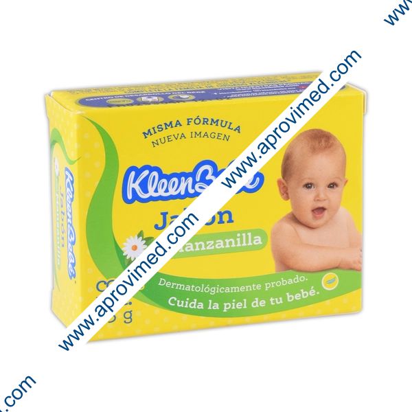 KLEENBEBÉ JABÓN CON MANZANILLA Barra c/75 G.