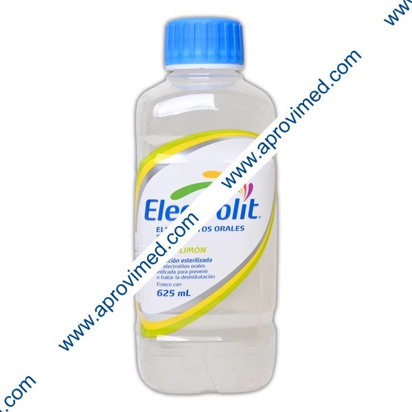 ELECTROLIT Electrolitos Orales SOL. SAB. LIMA-LIMÓN 625 ML.