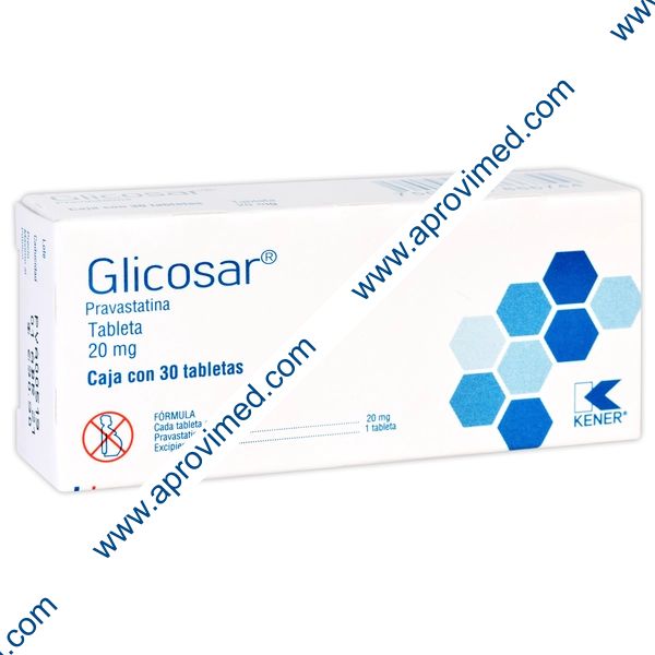GLICOSAR c/30 TABS. 20 MG.
