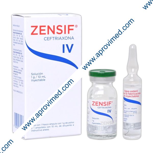 ZENSIF I.V. Sol. Iny. c/1 FCO. AMP. 1 G/10 ML.