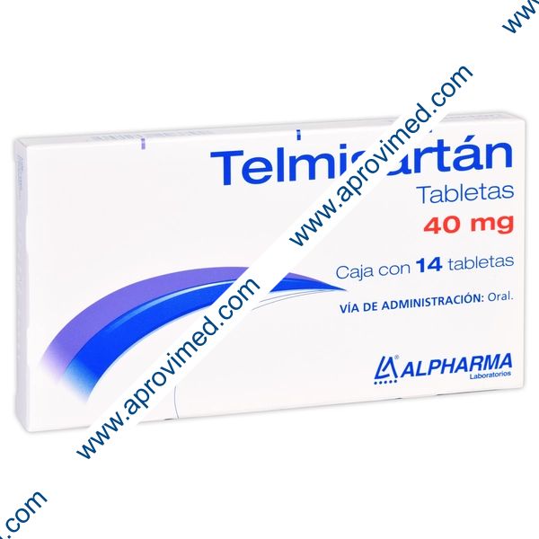 TELMISARTÁN (Alpharma) c/14 TABS. 40 MG.