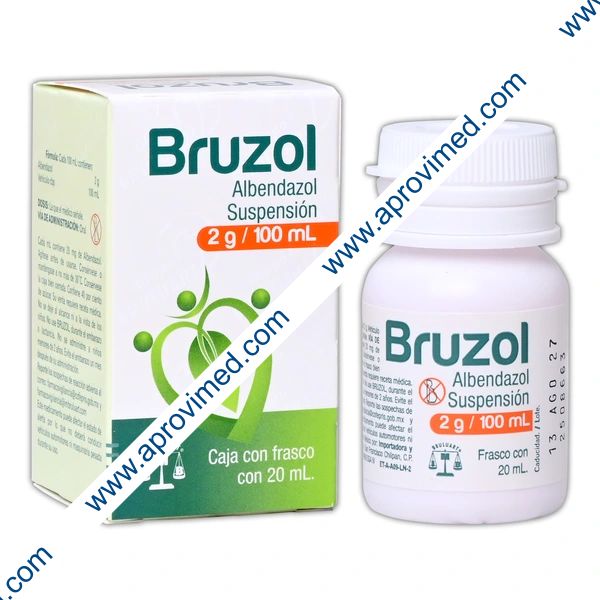 BRUZOL SUSP. Fco. 20 ML. 2 G/100 ML.