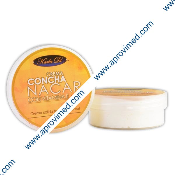 CONCHA NACAR c/VITAMINA-E (Karla Di) CREMA Tarro c/90 G.