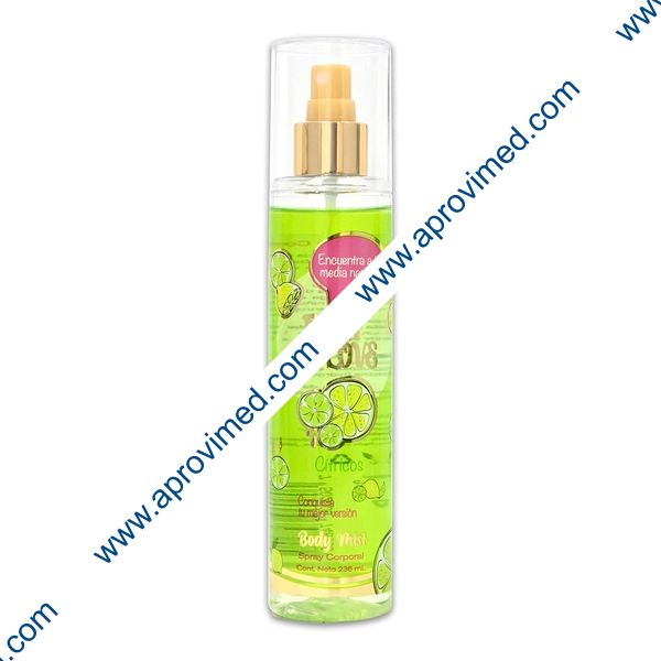 FRESH LOVE CÍTRICOS Spray Corporal Fco. 236 ML.